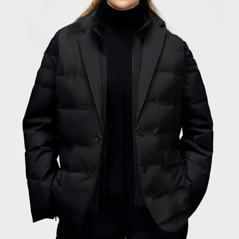 Chloe | Structured Puffer Winter Jacket – Sleek, Insulated Style for Cold Weather