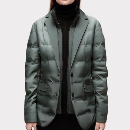 Chloe | Structured Puffer Winter Jacket – Sleek, Insulated Style for Cold Weather