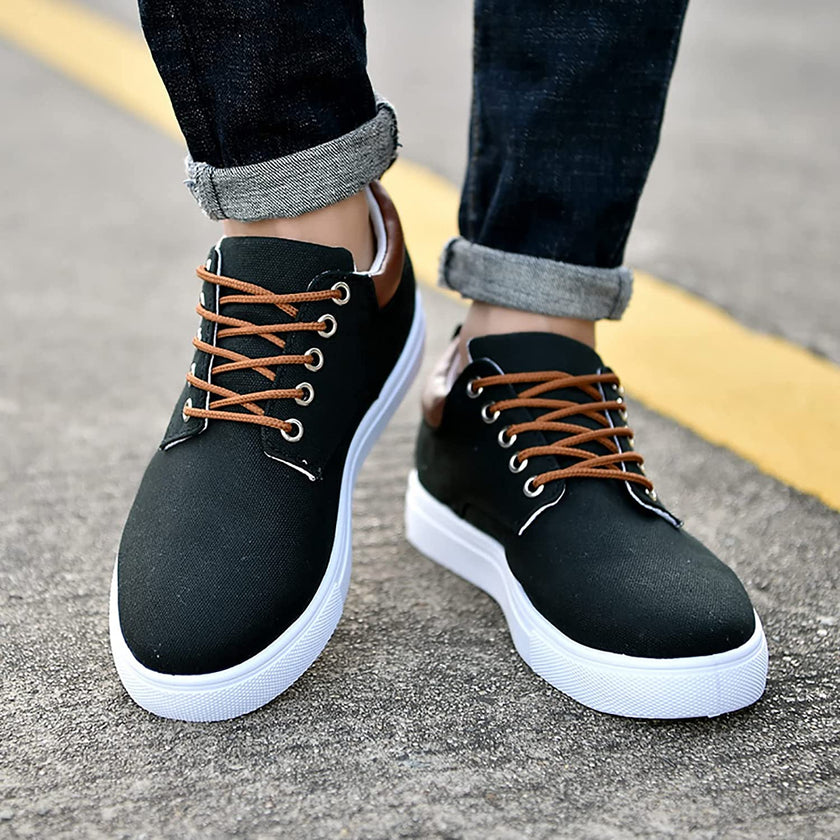 Everyday Style | Low-Top Sneakers for Men with Adjustable Fit | Versatile Footwear for Year-Round Wear 2