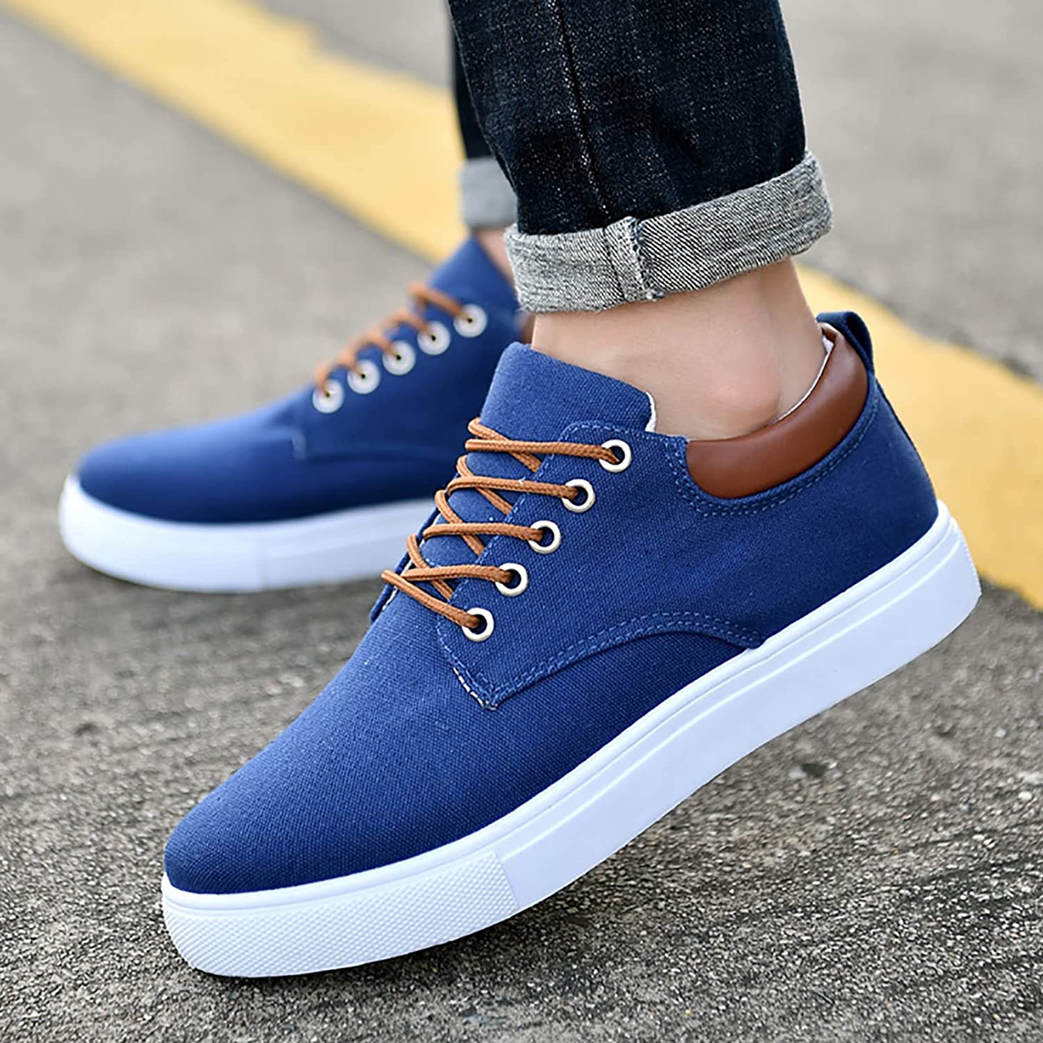 Everyday Style | Low-Top Sneakers for Men with Adjustable Fit | Versatile Footwear for Year-Round Wear 6