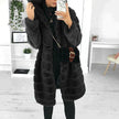 Alexa | Elegant Button-Down Faux Fur Coat — Timeless Luxury & Cozy Warmth