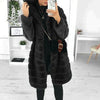 Alexa | Elegant Button-Down Faux Fur Coat — Timeless Luxury & Cozy Warmth