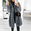 Alexa | Elegant Button-Down Faux Fur Coat — Timeless Luxury & Cozy Warmth