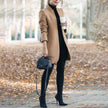 Bella | Classic Tailored Lapel Winter Coat — Timeless Style & Cozy Warmth