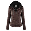 Julia | Hooded Zip-Up Casual Biker Jacket — Edgy Style Meets Everyday Comfort