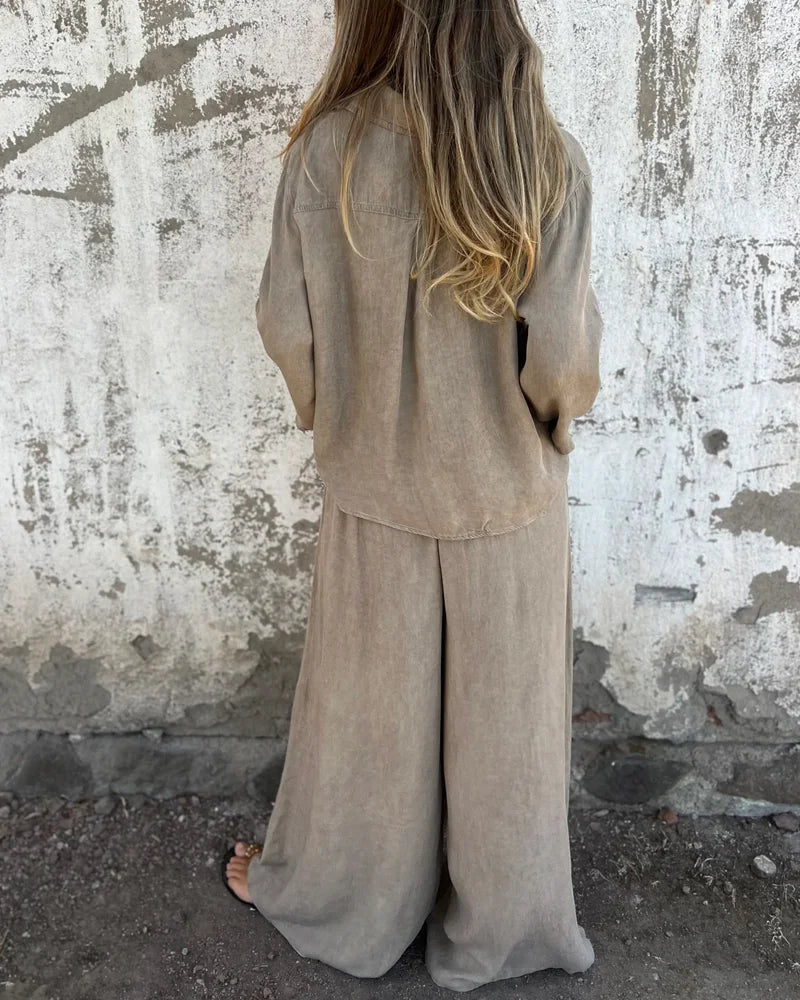 Lounge Collection | Women's Loungewear Set with Textured Fabric | Relaxed Fit for Ultimate Comfort 2