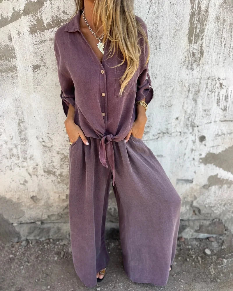 Lounge Collection | Women's Loungewear Set with Textured Fabric | Relaxed Fit for Ultimate Comfort 5