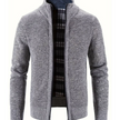 Men's Full Closure Cardigan with Customizable Fit | Versatile Layering Piece for All Seasons 2