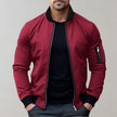 Modern Fit | Men's Bomber Jacket with Zippers & Tailored Cut | Versatile Layer for Year-Round Style 4