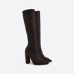 Charlotte | Winter Knee-High Boots with Sleek High Heels