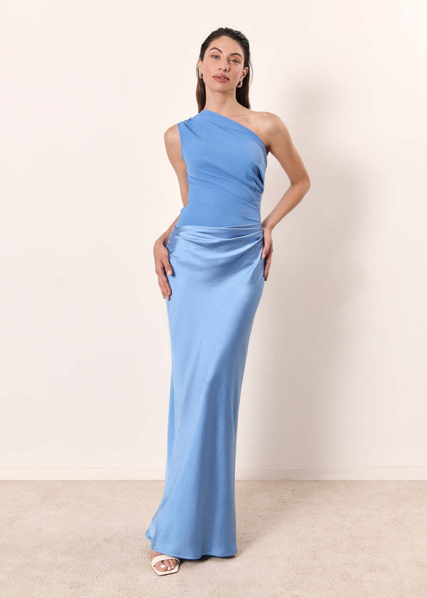 Emily | Elegant One-Shoulder Evening Dress