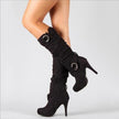 Alana | Buckled High Heel Boots – Sleek, Chic & Statement-Making