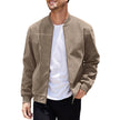 Panelled Zip-Up Men's Jacket with Functional Pockets | Versatile Outerwear for Cool Weather 5