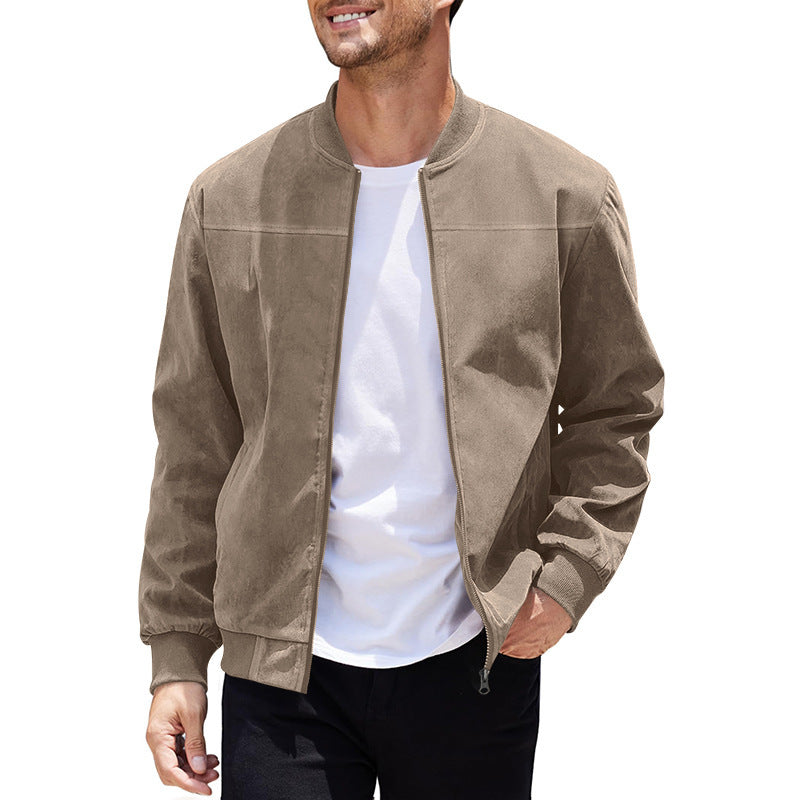 Panelled Zip-Up Men's Jacket with Functional Pockets | Versatile Outerwear for Cool Weather 5