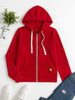 Julia | Winter Zip-Up Hoodie — Cozy, Warm Fleece-Lined Comfort for Cold Days