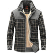Plaid Men's Winter Jacket with Plush Lining | Stylish Outerwear for Cold Weather 2