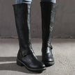 Brooklyn | Chic Buckled Knee-High Boots