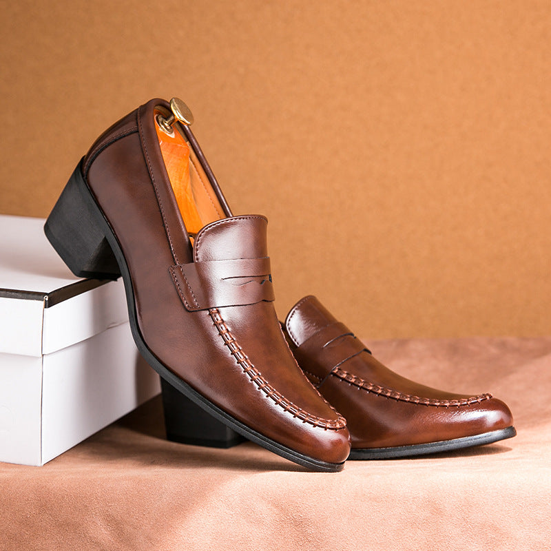 Refined Footwear | Men's Loafers with Slip-On Design & Stitched Detailing | Classic Style for Versatile Everyday Wear 1