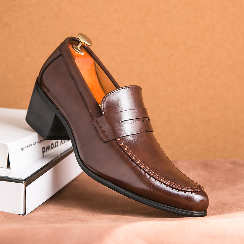 Refined Footwear | Men's Loafers with Slip-On Design & Stitched Detailing | Classic Style for Versatile Everyday Wear 2
