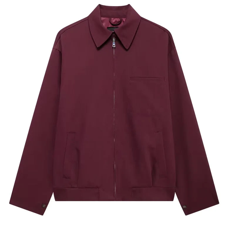 Emma | Zip-Up Bomber Jacket - Sleek, Modern Outerwear