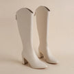 Claire | Knee-High Heel Boots – Sleek, Statement-Making Style