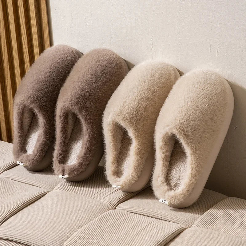 Danielle | Cozy Plush Slip-On Slippers for Cloud-Like Comfort