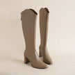 Claire | Knee-High Heel Boots – Sleek, Statement-Making Style
