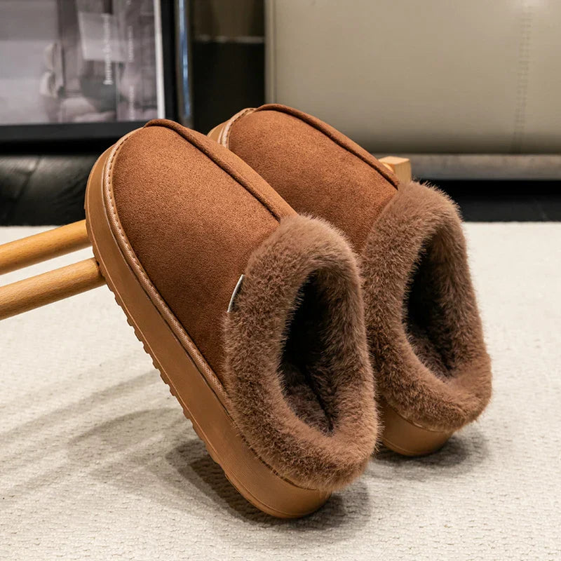 Charlotte | Plush Fur-Lined Slippers for Everyday Cozy Comfort