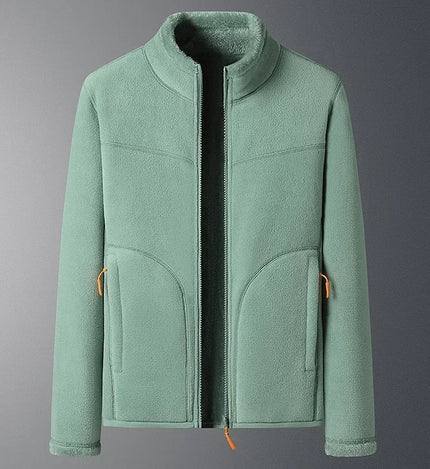 Amelia | Classic Stand-Collar Zip-Front Winter Jacket