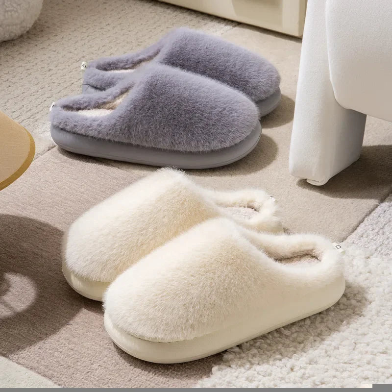 Danielle | Cozy Plush Slip-On Slippers for Cloud-Like Comfort