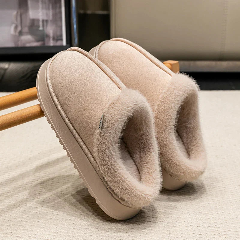 Charlotte | Plush Fur-Lined Slippers for Everyday Cozy Comfort