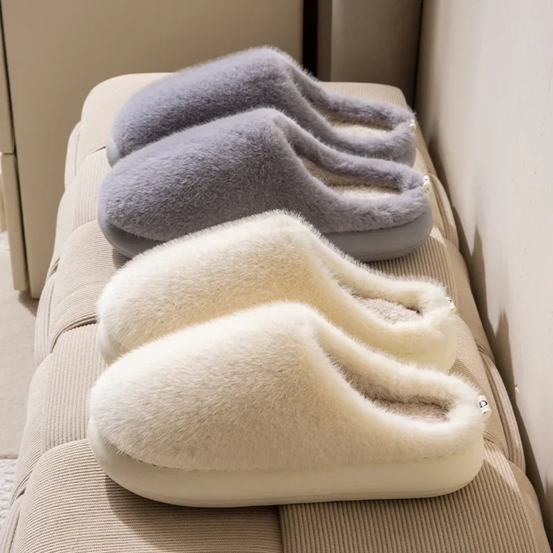 Danielle | Cozy Plush Slip-On Slippers for Cloud-Like Comfort