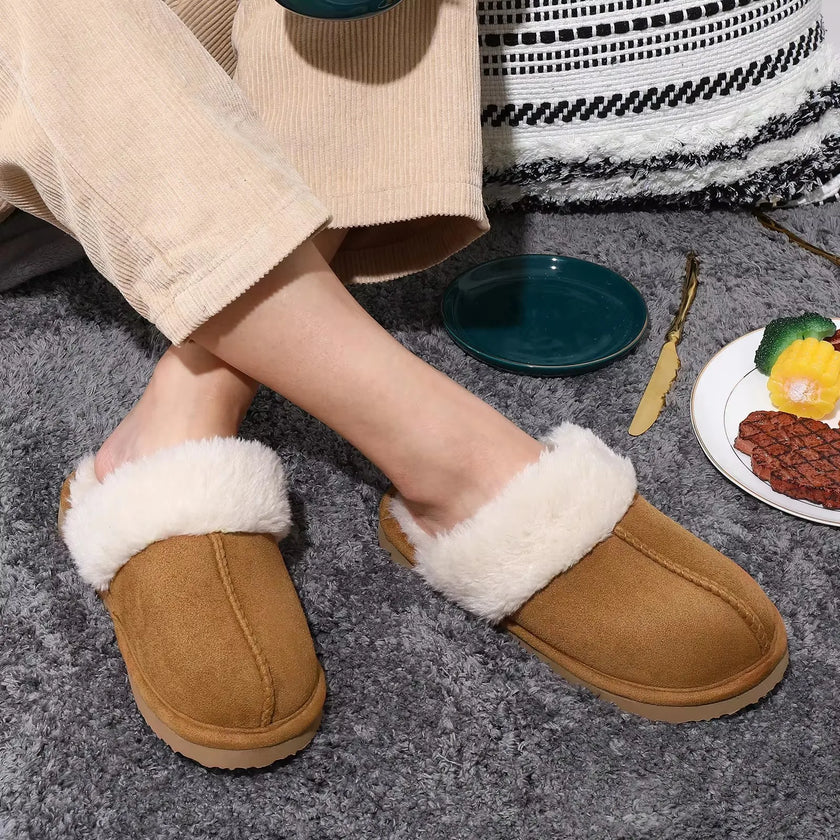 Caitlyn | Plush Fur Indoor Slippers - Ultra-Soft, Cozy Comfort for Home