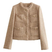 Emily | Tweed Button-Down Jacket - Timeless, Tailored Style