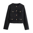 Gabriella | Cropped Blazer Jacket - Sleek, Tailored Fit for Effortless Style