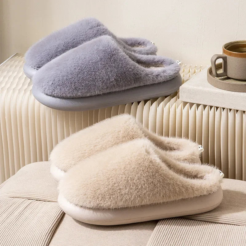 Danielle | Cozy Plush Slip-On Slippers for Cloud-Like Comfort