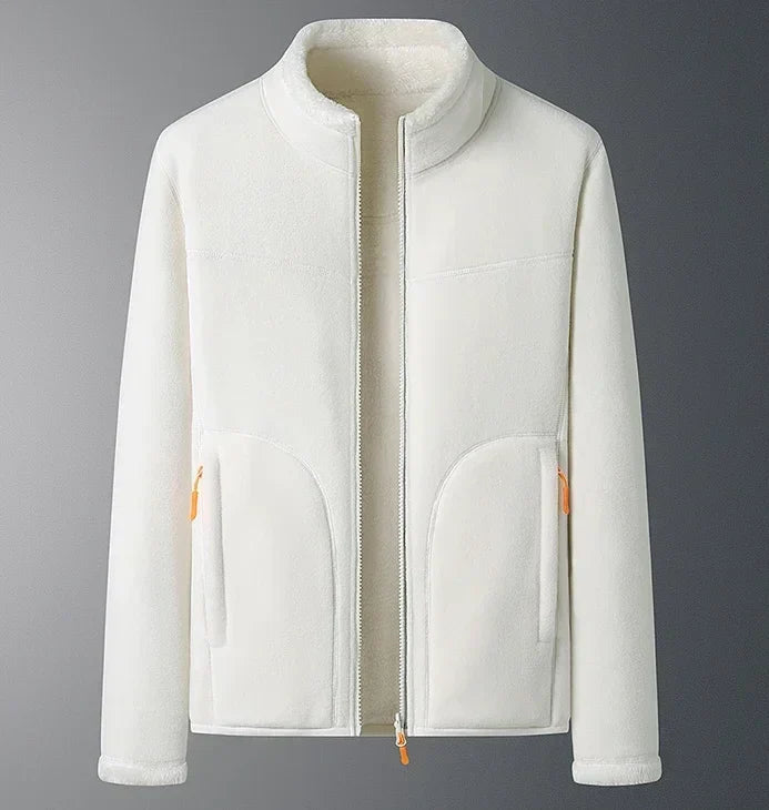 Amelia | Classic Stand-Collar Zip-Front Winter Jacket