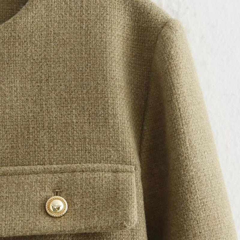 Gabriella | Cropped Blazer Jacket - Sleek, Tailored Fit for Effortless Style