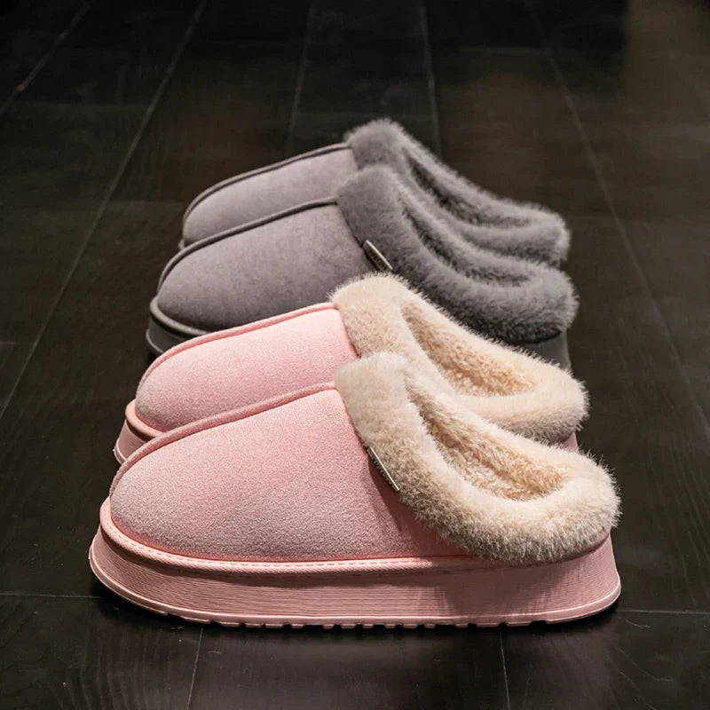 Charlotte | Plush Fur-Lined Slippers for Everyday Cozy Comfort