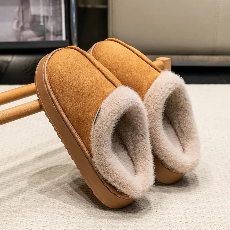 Charlotte | Plush Fur-Lined Slippers for Everyday Cozy Comfort