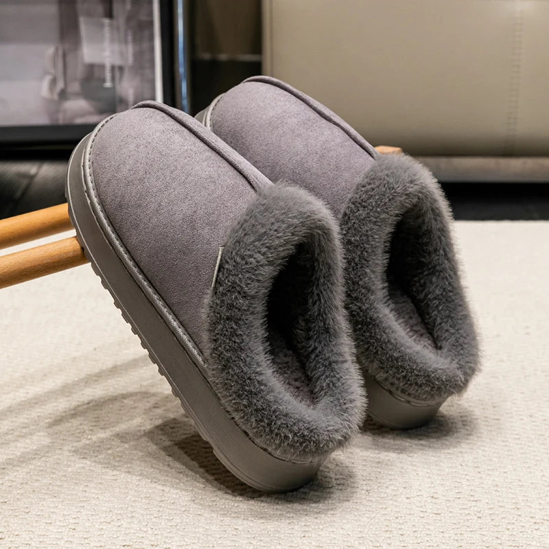 Charlotte | Plush Fur-Lined Slippers for Everyday Cozy Comfort