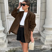 Emma | Casual Buttoned-Front Oversized Jacket