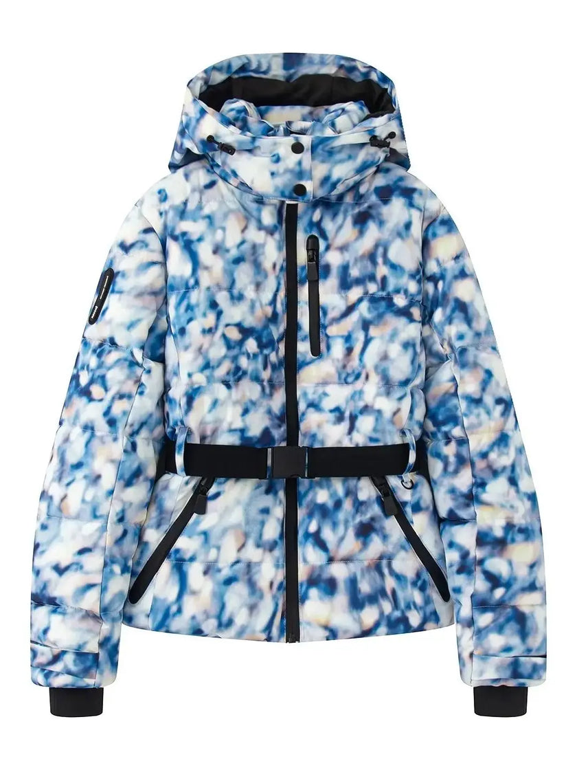 Alice | Belted Winter Puffer Jacket - Sleek, Tailored Fit