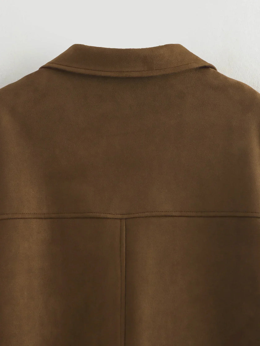 Emma | Casual Buttoned-Front Oversized Jacket