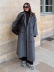 Clara | Luxe Winter Long Trench Coat — Timeless Style & Cozy Warmth