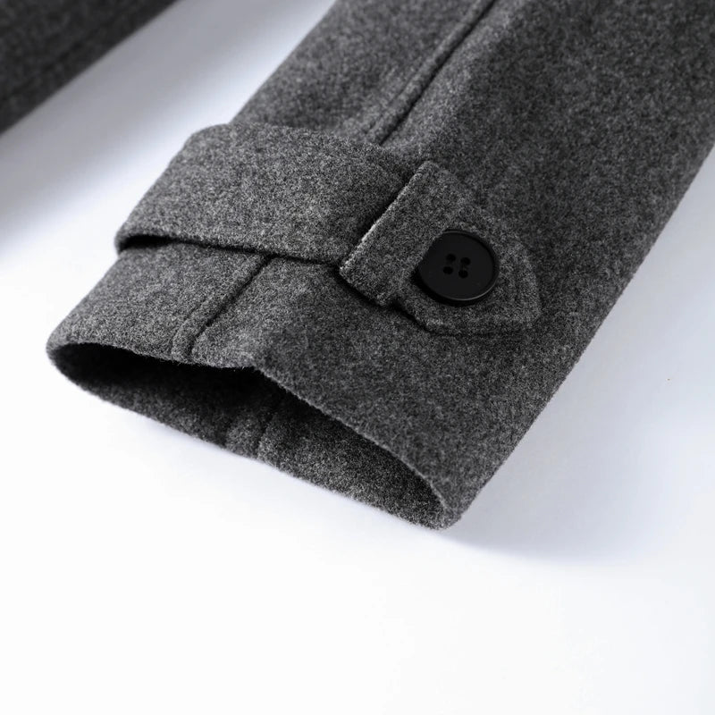 Clara | Luxe Winter Long Trench Coat — Timeless Style & Cozy Warmth