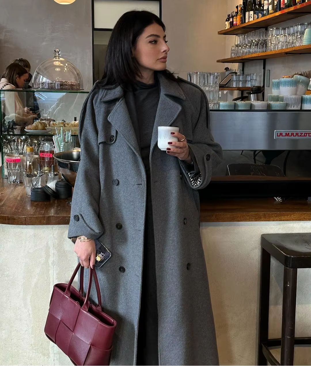 Clara | Luxe Winter Long Trench Coat — Timeless Style & Cozy Warmth