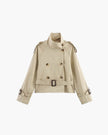 Alice | Winter Belted Double-Breasted Trench Jacket