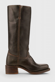 Ella | Leather Knee-High Boots with Heels – Sleek, Timeless Style