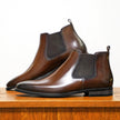 Stylish Chelsea Boots Men | Elastic Side Panels & Almond Toe | Comfortable Slip-On Design for Everyday Wear 2